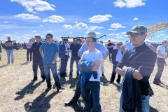Начало уборки и День поля отметили аграрии северного Казахстана
