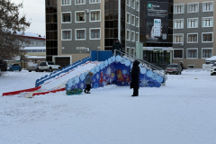 Самый большой ледовый каток официально открыли в Петропавловске 