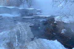 Аварию на теплотрассе в Петропавловске устранили