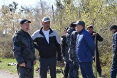 Малину, вишню и смородину посадили во время субботника в Уалихановском районе СКО