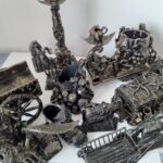 Железное творчество: произведения искусства из металла создаёт кузнец в селе на севере Казахстана