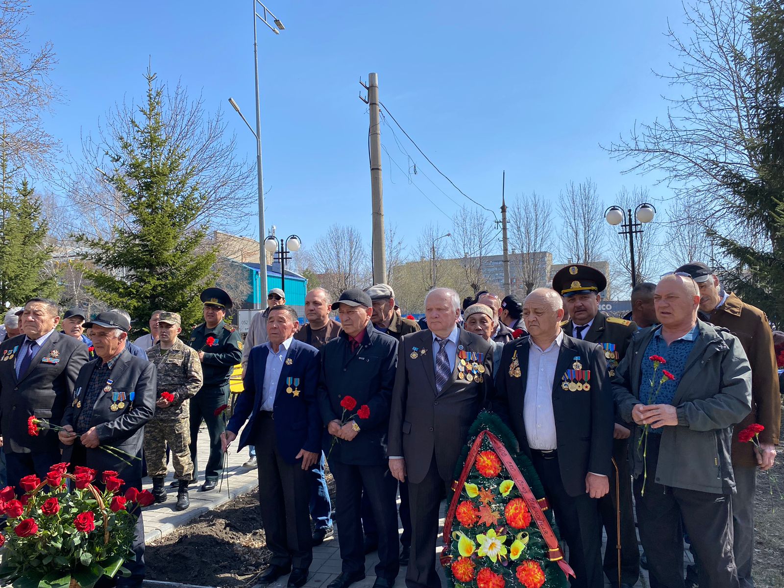 В Петропавловске почтили память чернобыльцев
