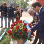 Солтүстікқазақстандықтар «Мәңгілік алау» мемориалына гүл шоқтарын қойды