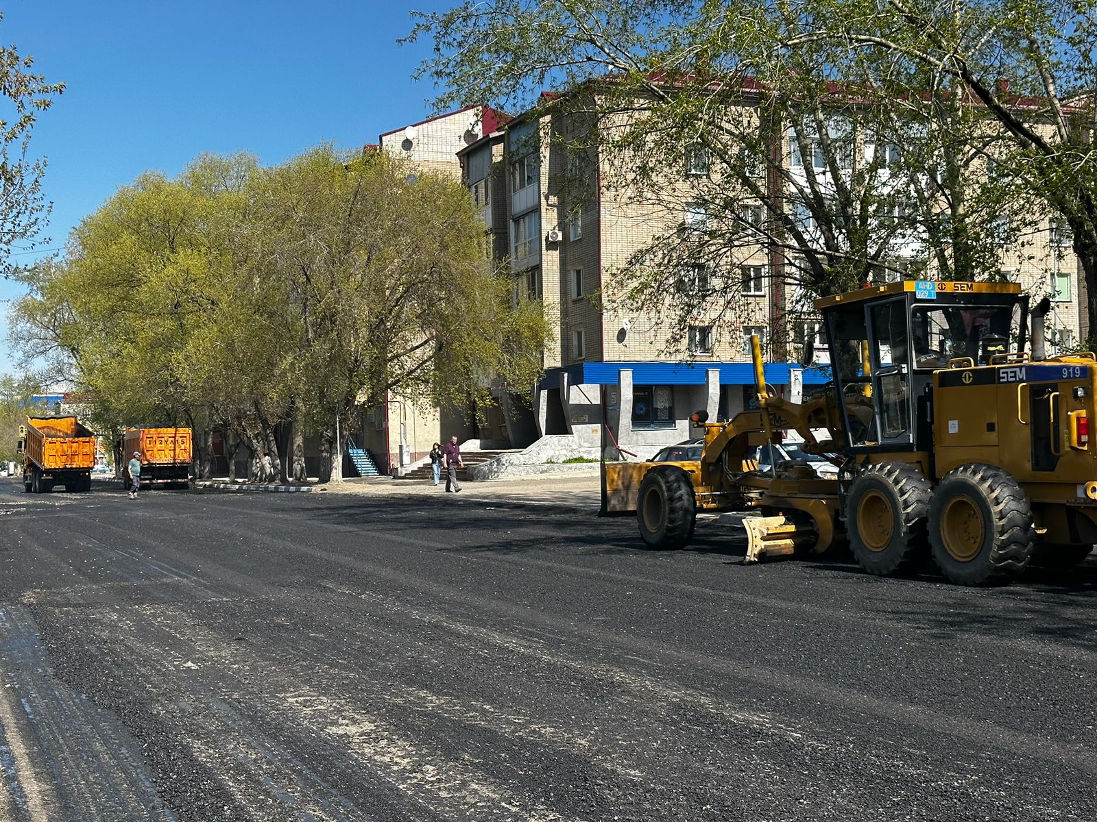 ремонт дорог Петропавловска