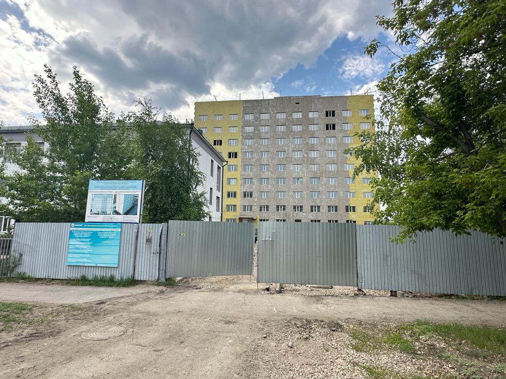 В Петропавловске затягивается строительство общежития для спортсменов
