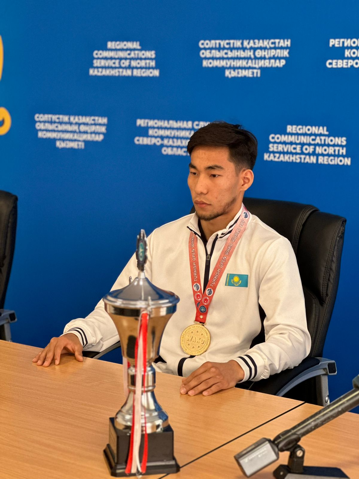 Двукратным чемпионом мира стал североказахстанский кикбоксёр
