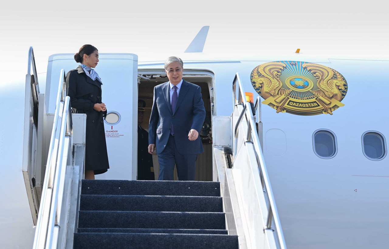 Президент Казахстана прибыл в СКО