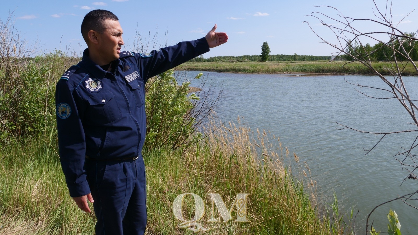 Полицейский спас утопающего в СКО