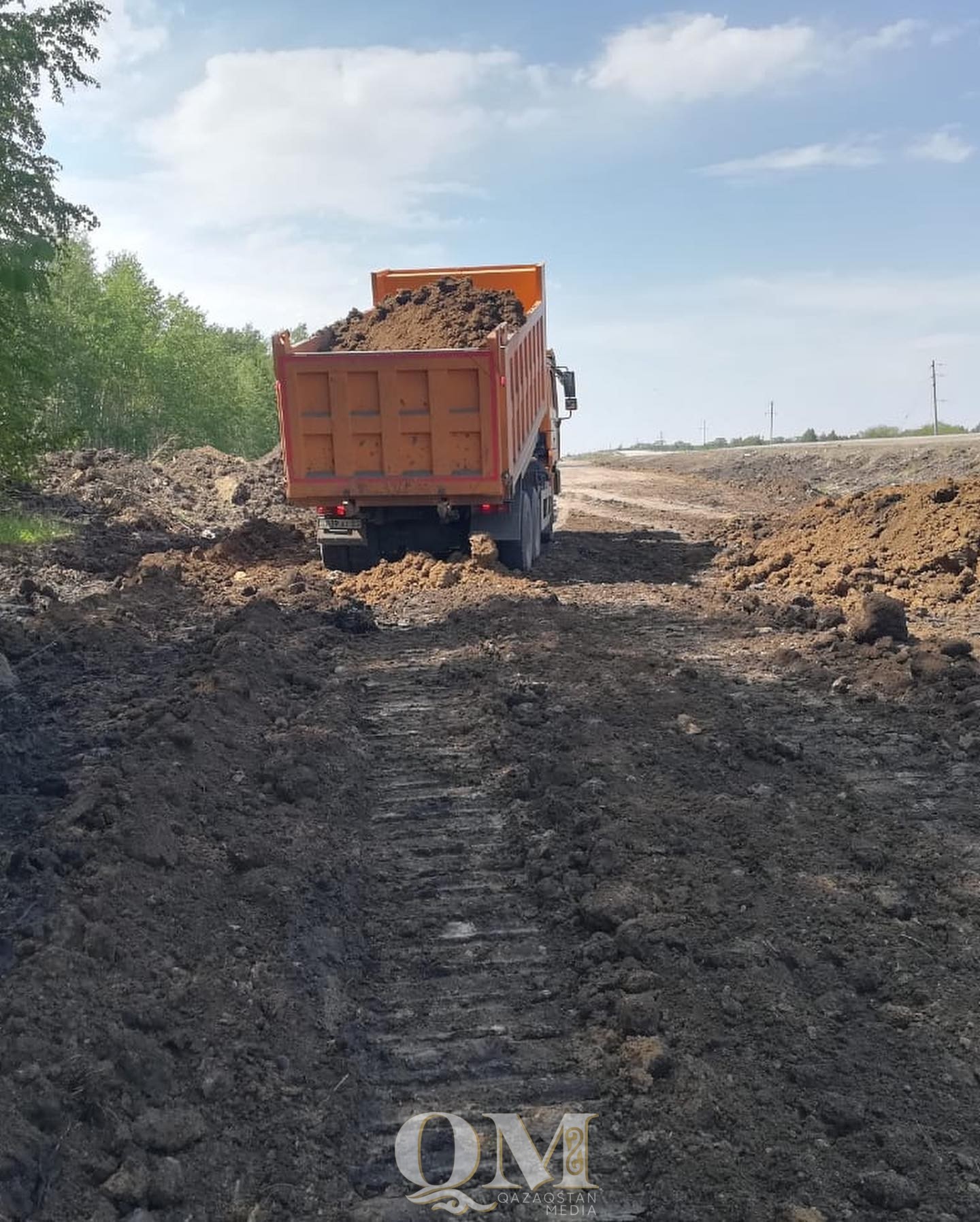 В СКО возобновили ремонт дороги «Петропавловск-Курган»