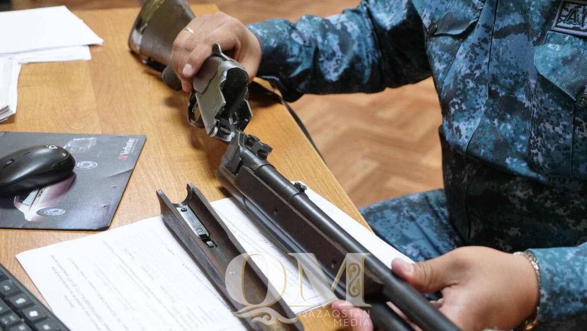 Ружьё хранил пастух на отгонном участке в СКО