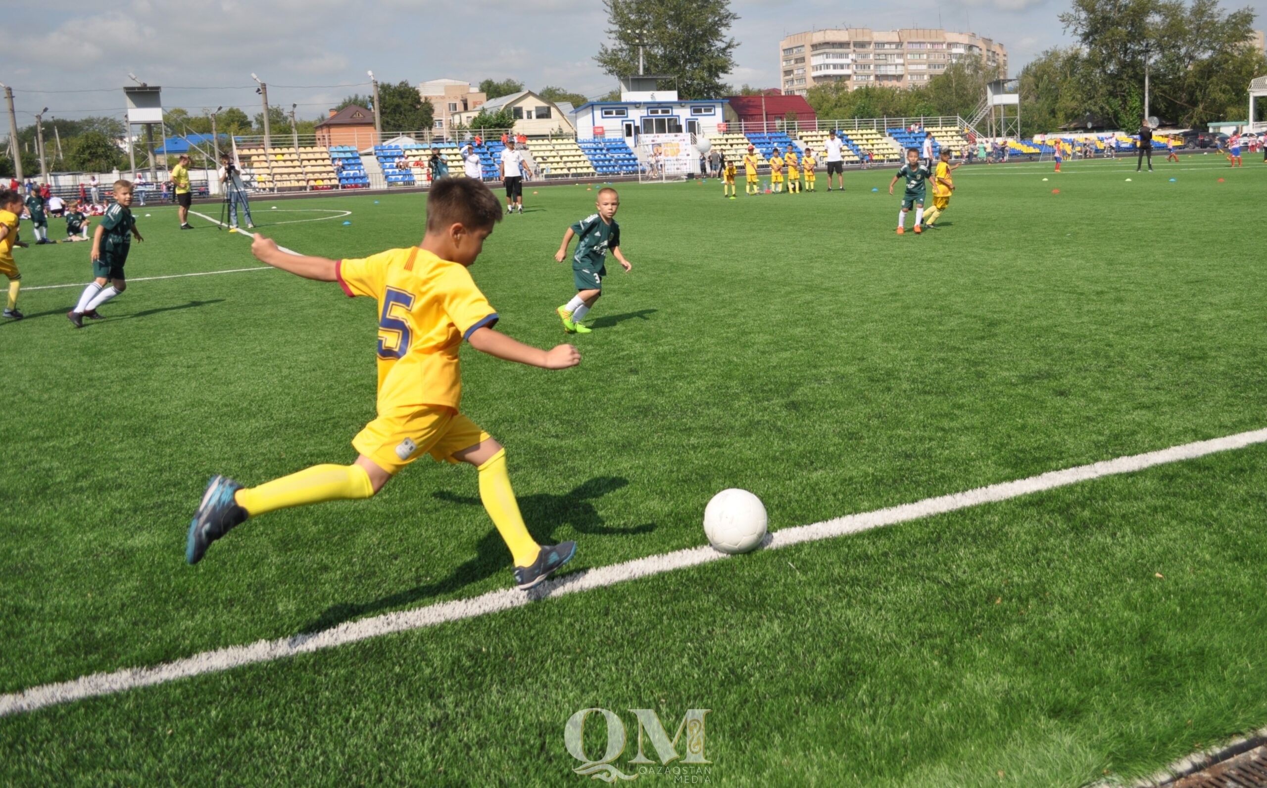 В Петропавловске проходит детский футбольный турнир «Junior Cup»