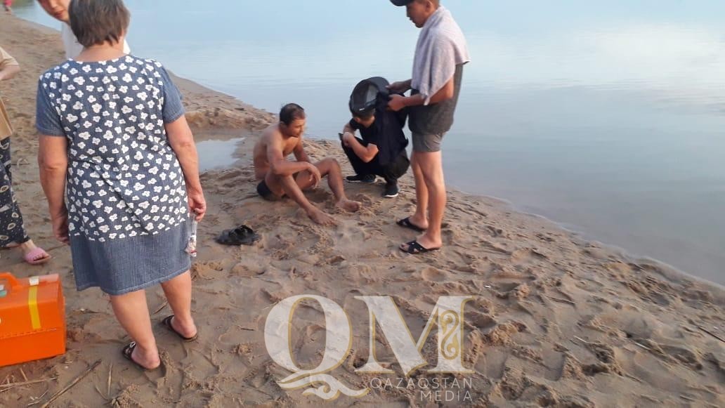 30 жастағы солтүстікқазақстандық суға батып кете жаздады