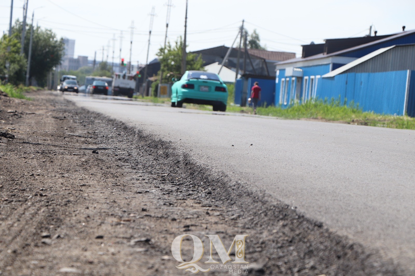 Украинская көшесінің тұрғындары жол сапасына наразы