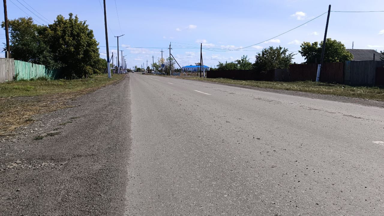 В Тимирязево продолжается средний ремонт внутрипоселковых дорог