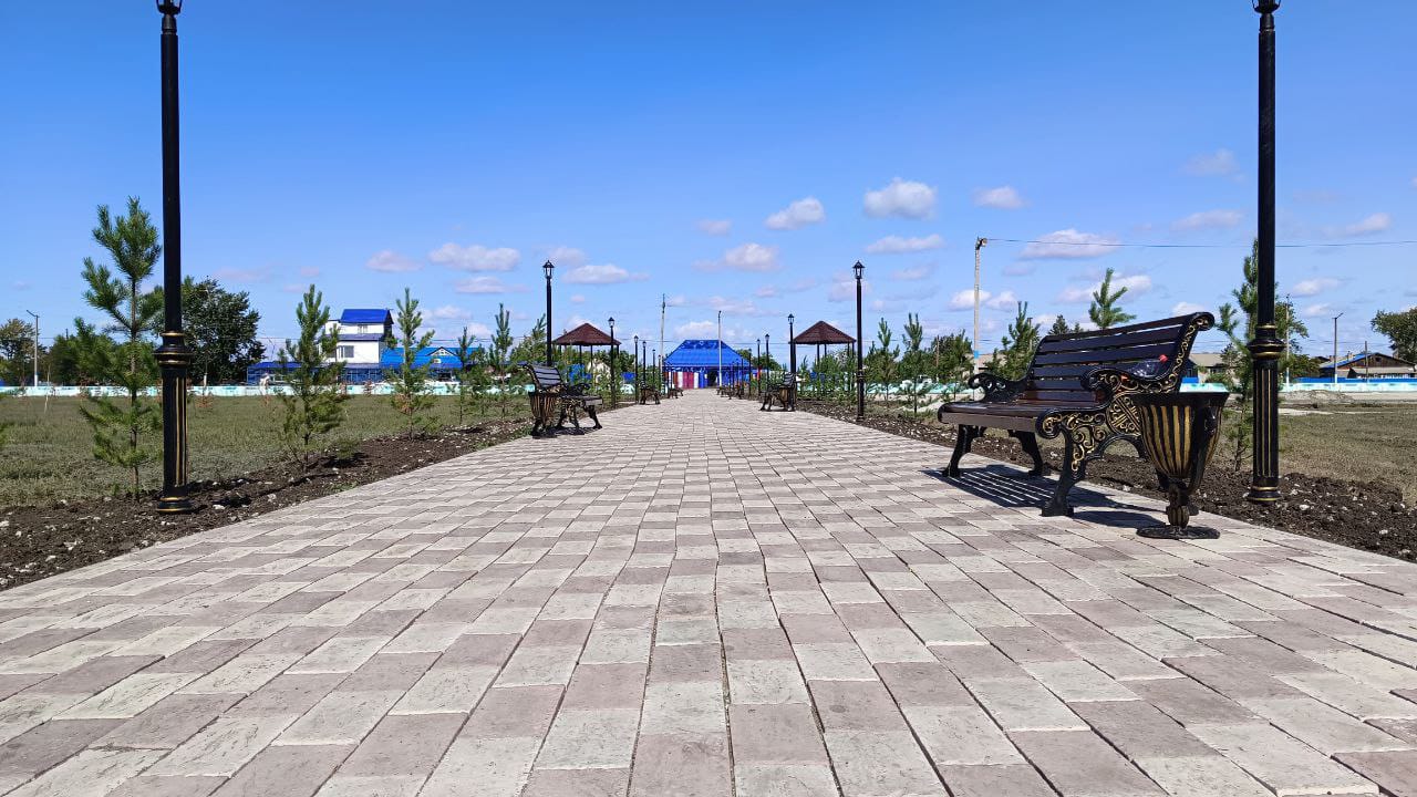 Парк отдыха подарили жителям аграрии Тимирязевского района СКО