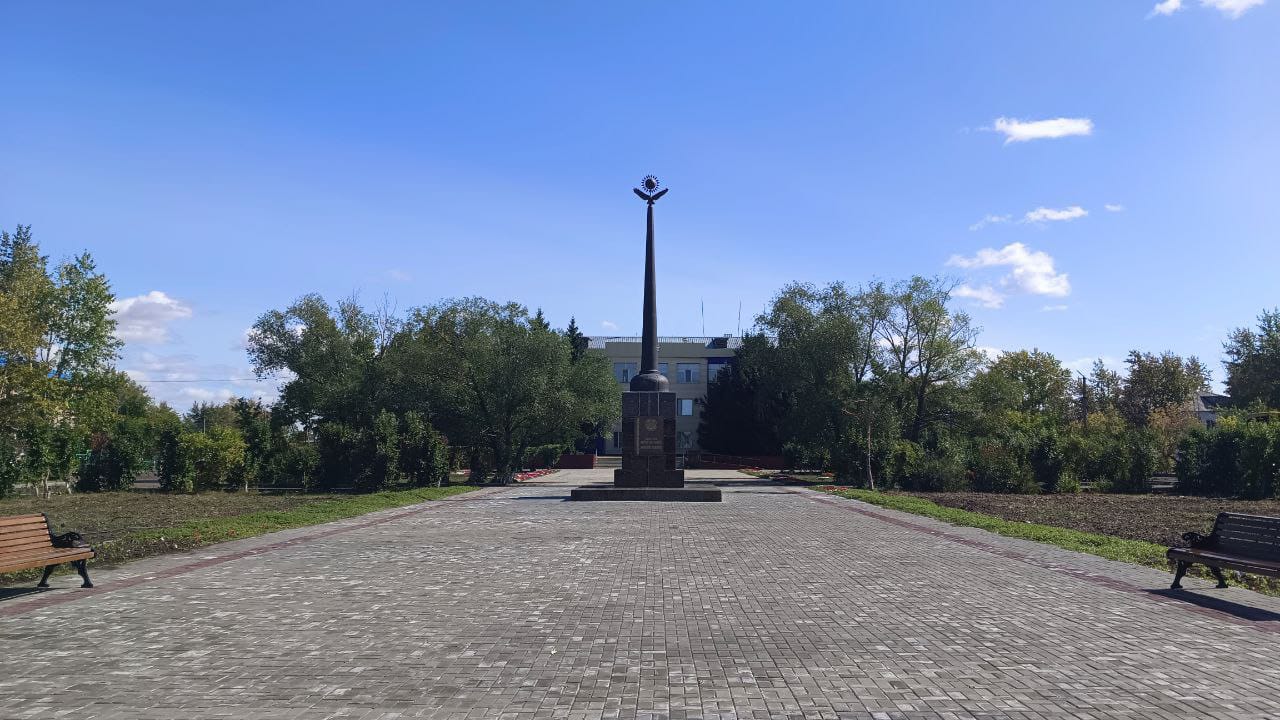 Центральную площадь села Тимирязево реконструировали