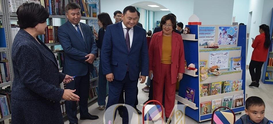 Детская библиотека открыла свои двери после ремонта в селе Бесколь СКО