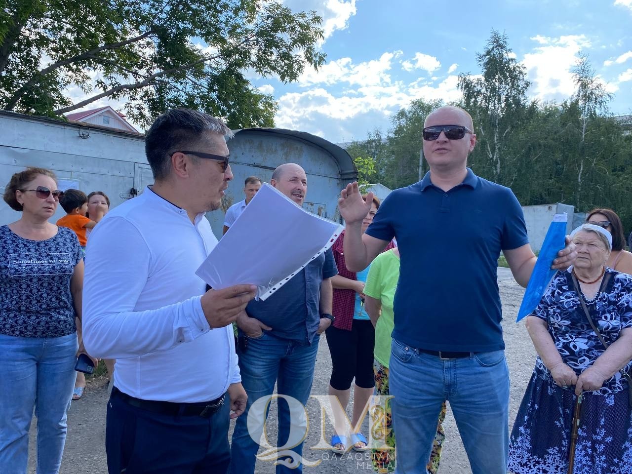 Жителей Петропавловска лишают двора ради элитной многоэтажки