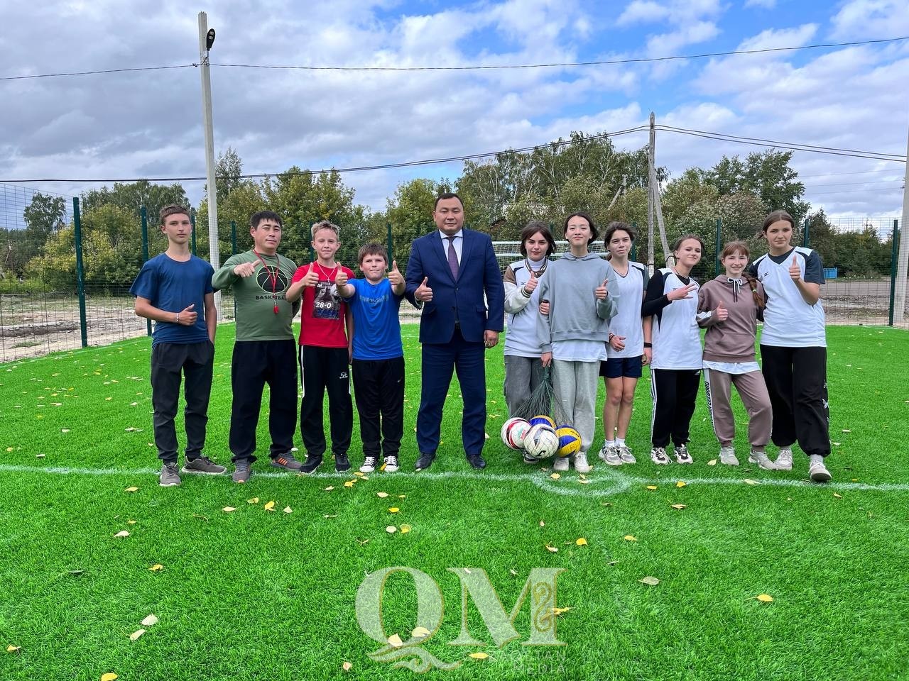 Спортивные и культурные объекты открыли в Кызылжарском районе СКО