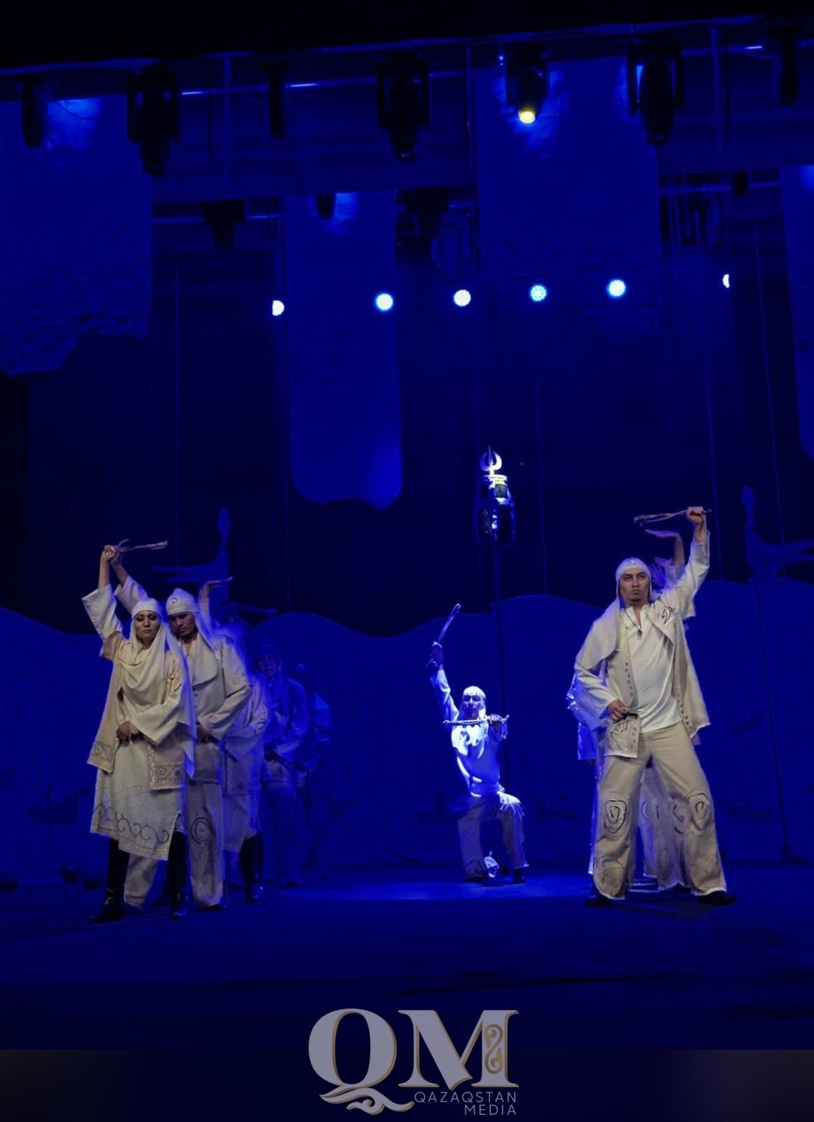 Қожаберген жырау жайлы қойылым сахналанды