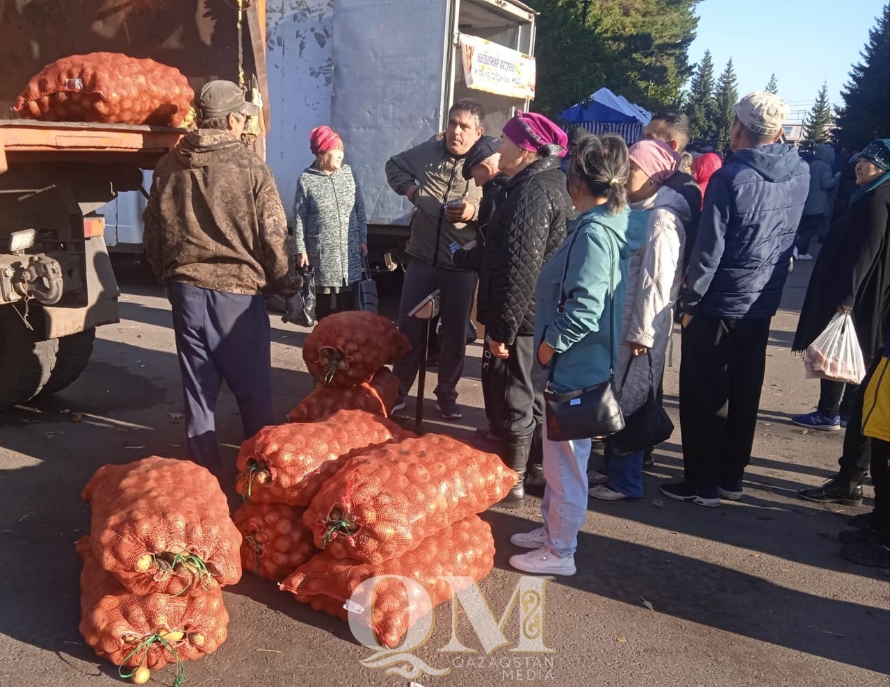 Сельскохозяйственная ярмарка прошла в ауле Бесколь