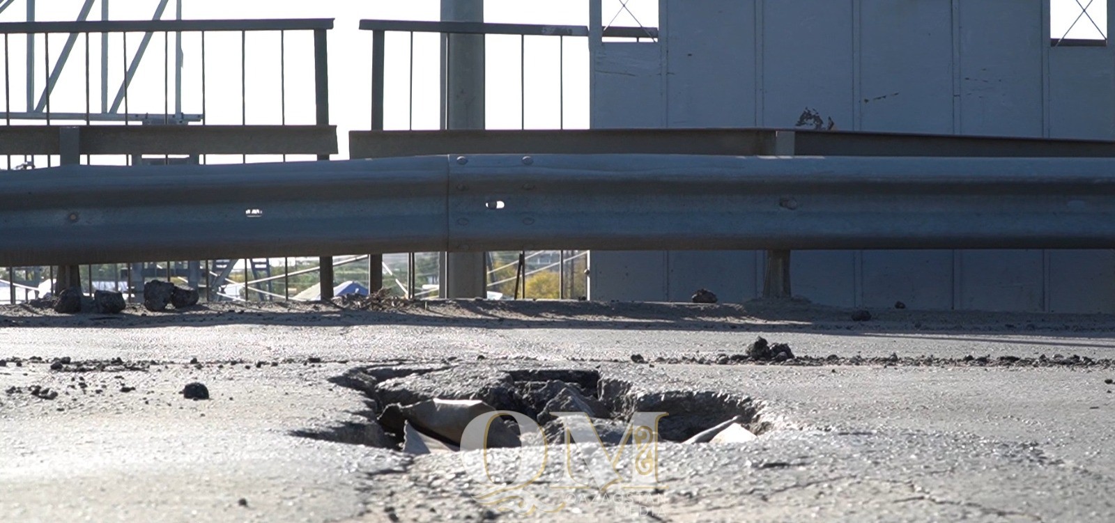 Петропавловцы обеспокоены состоянием моста в Рабочем посёлке