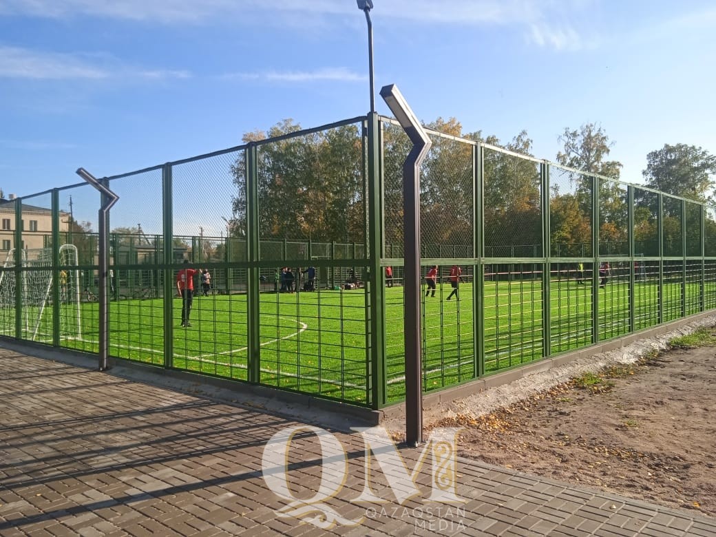Новые спортивные площадки открыли в Кызылжарском районе