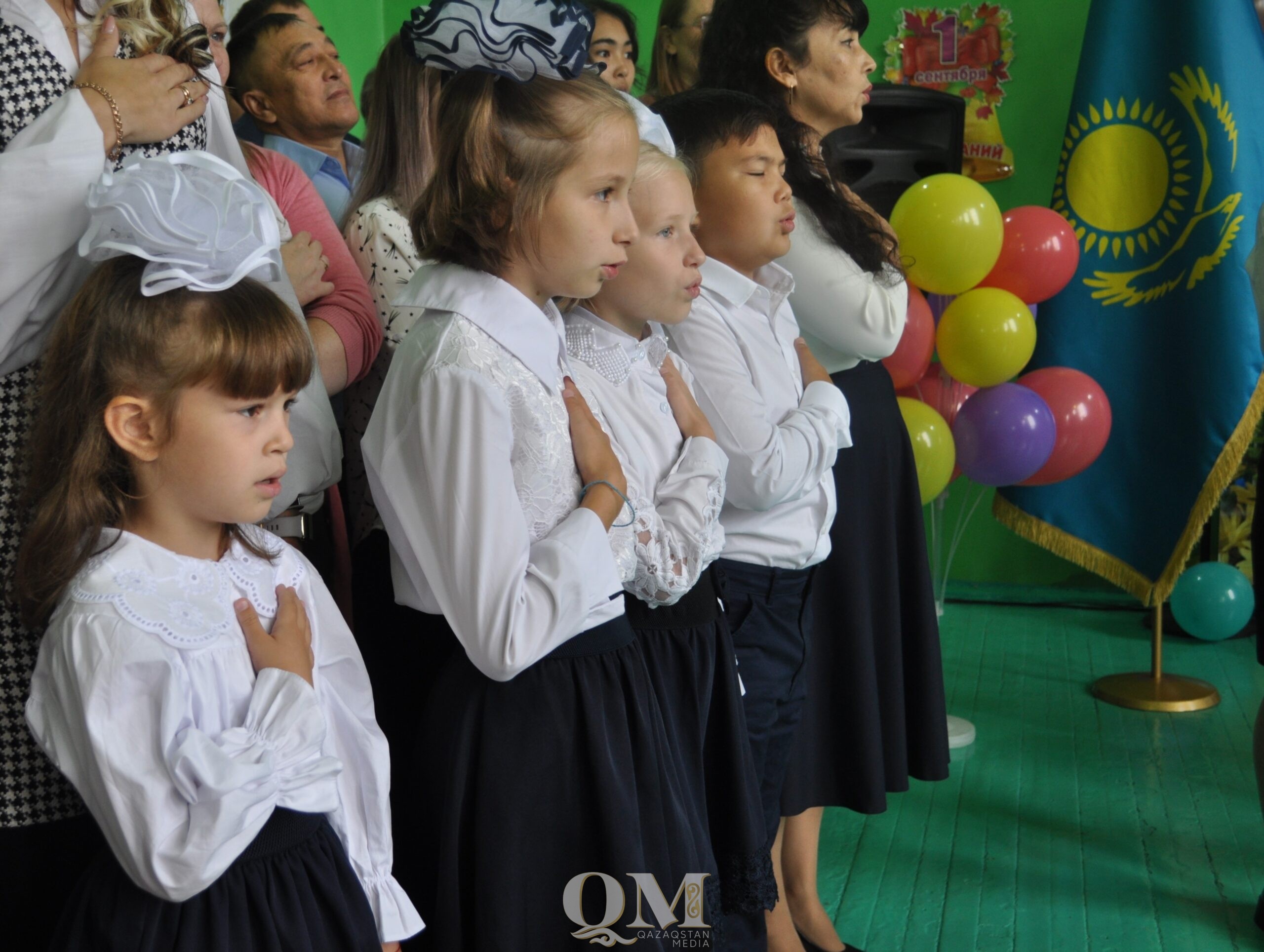 Первый раз в первый класс отправились 7,5 тысяч школьников СКО