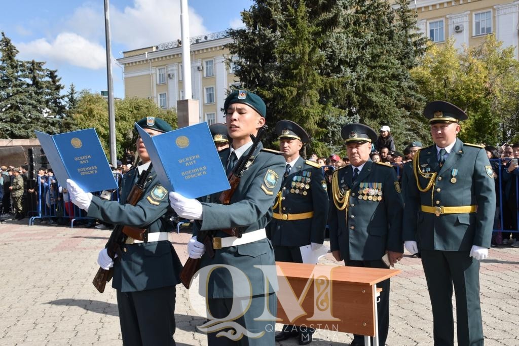 Ұлттық ұланның курсанттары ант қабылдады