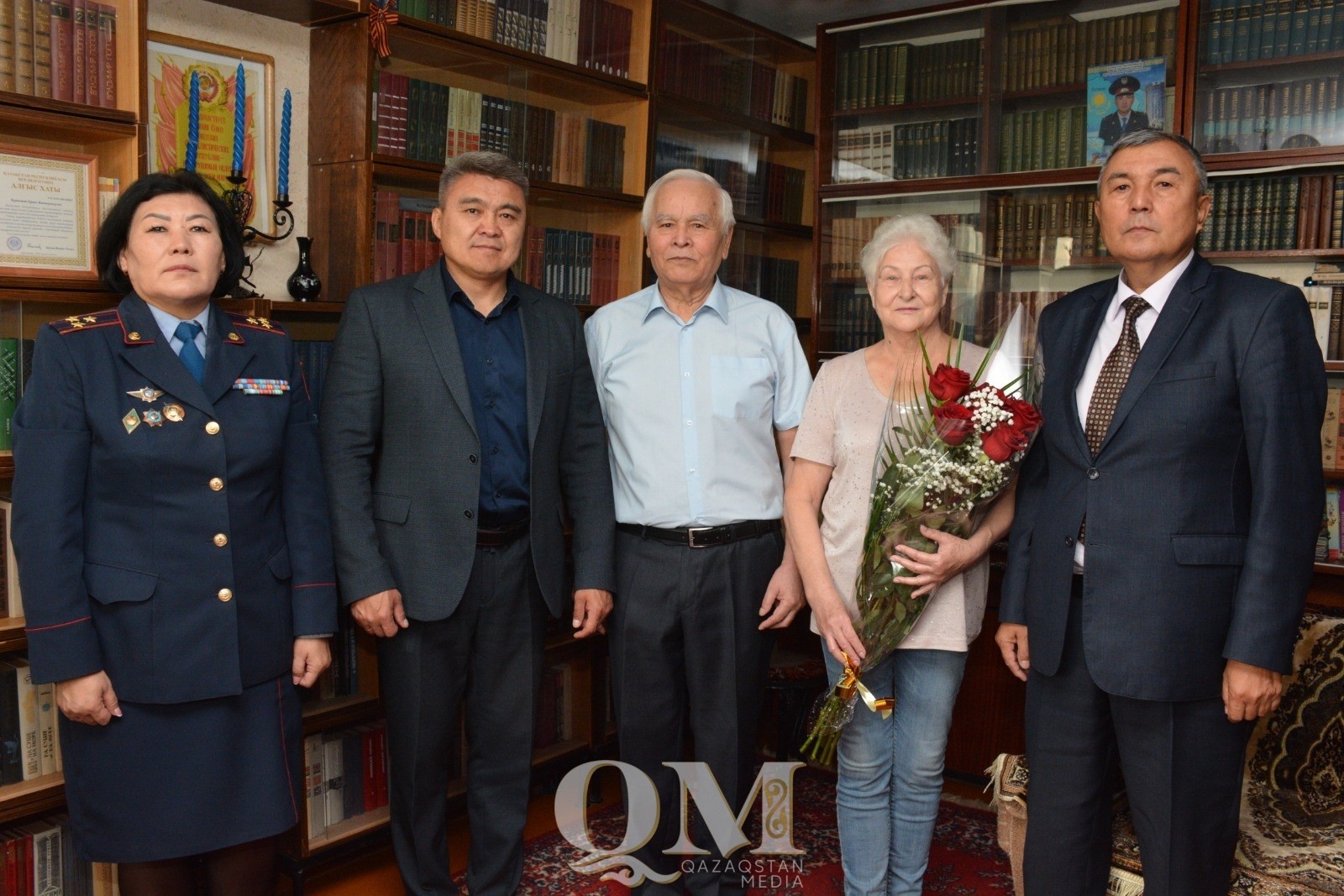 Ветерана с Днём пожилых поздравил главный полицейский СКО