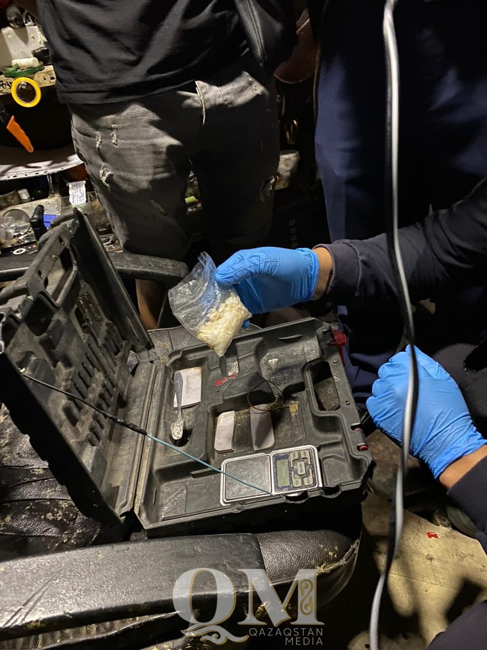 СҚО полицейлері синтетикалық есірткі жеткізу арнасының жолын кесті