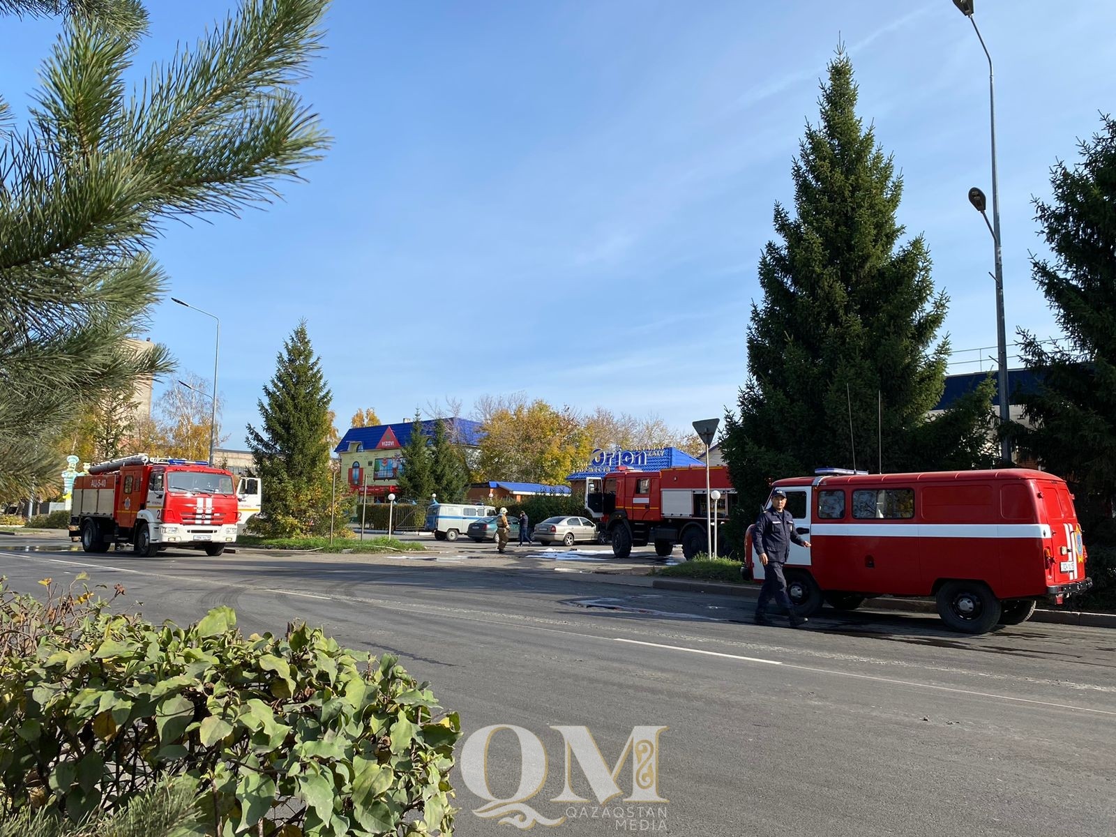 Ожоги 95% тела получил водитель газовоза во время пожара на АЗС в Петропавловске