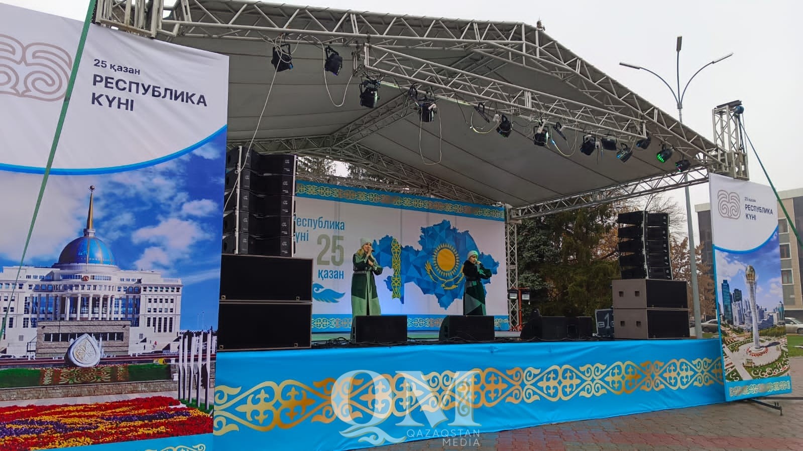 Петропавлда Республика күніне орай ретро әндер шырқалды