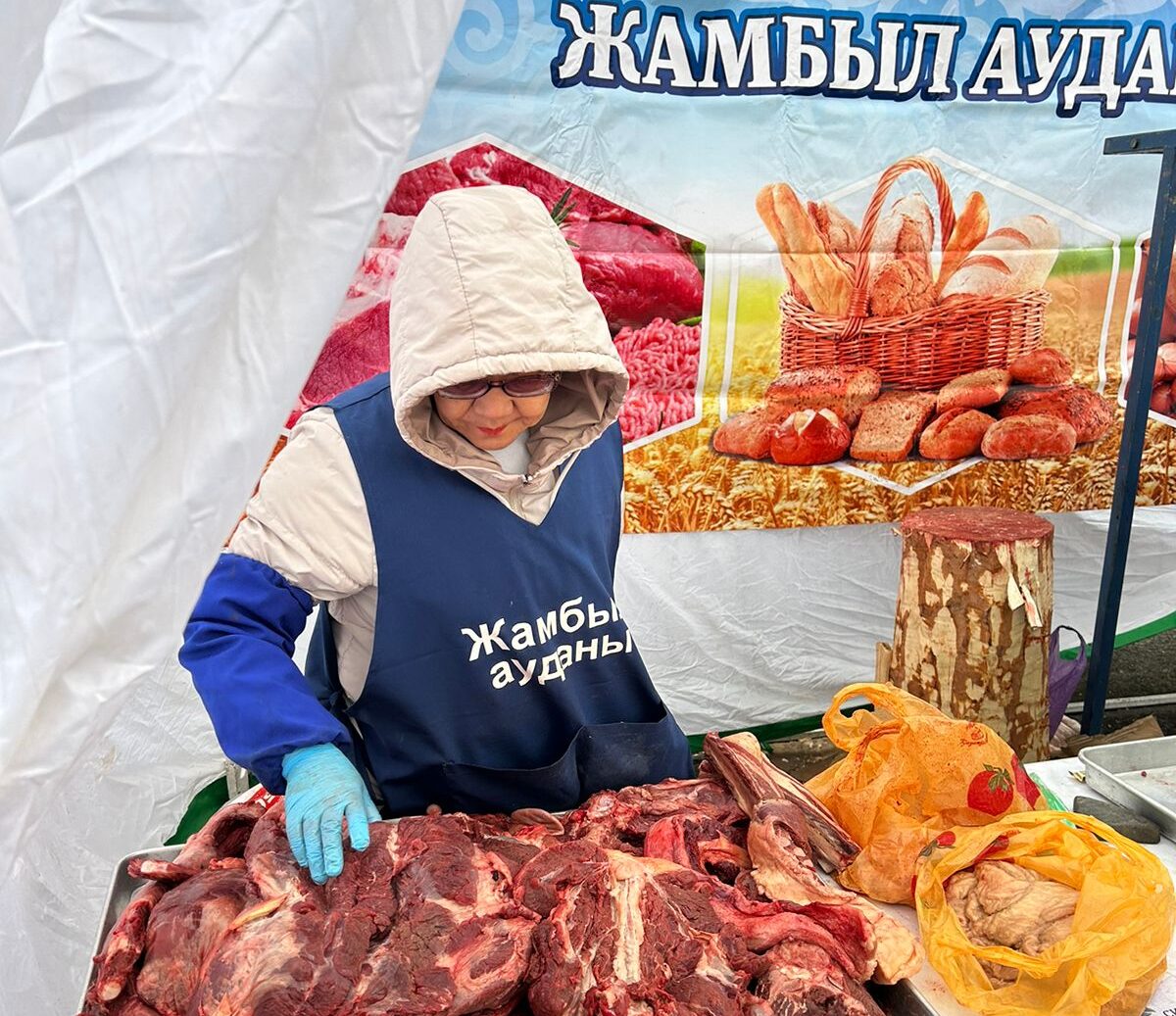 Аграрии Жамбылского района накормили петропавловцев