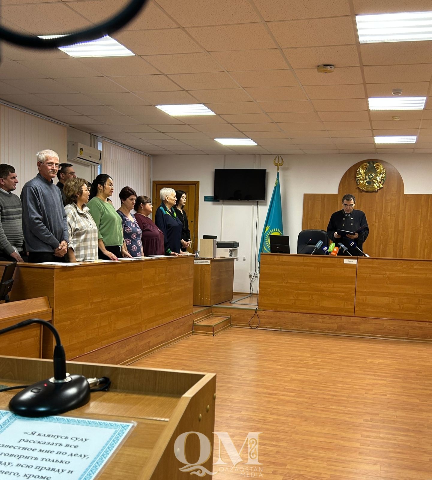 Петропавлда мектепте балаларға шабуыл жасаған оқушыға сот үкім шығарды