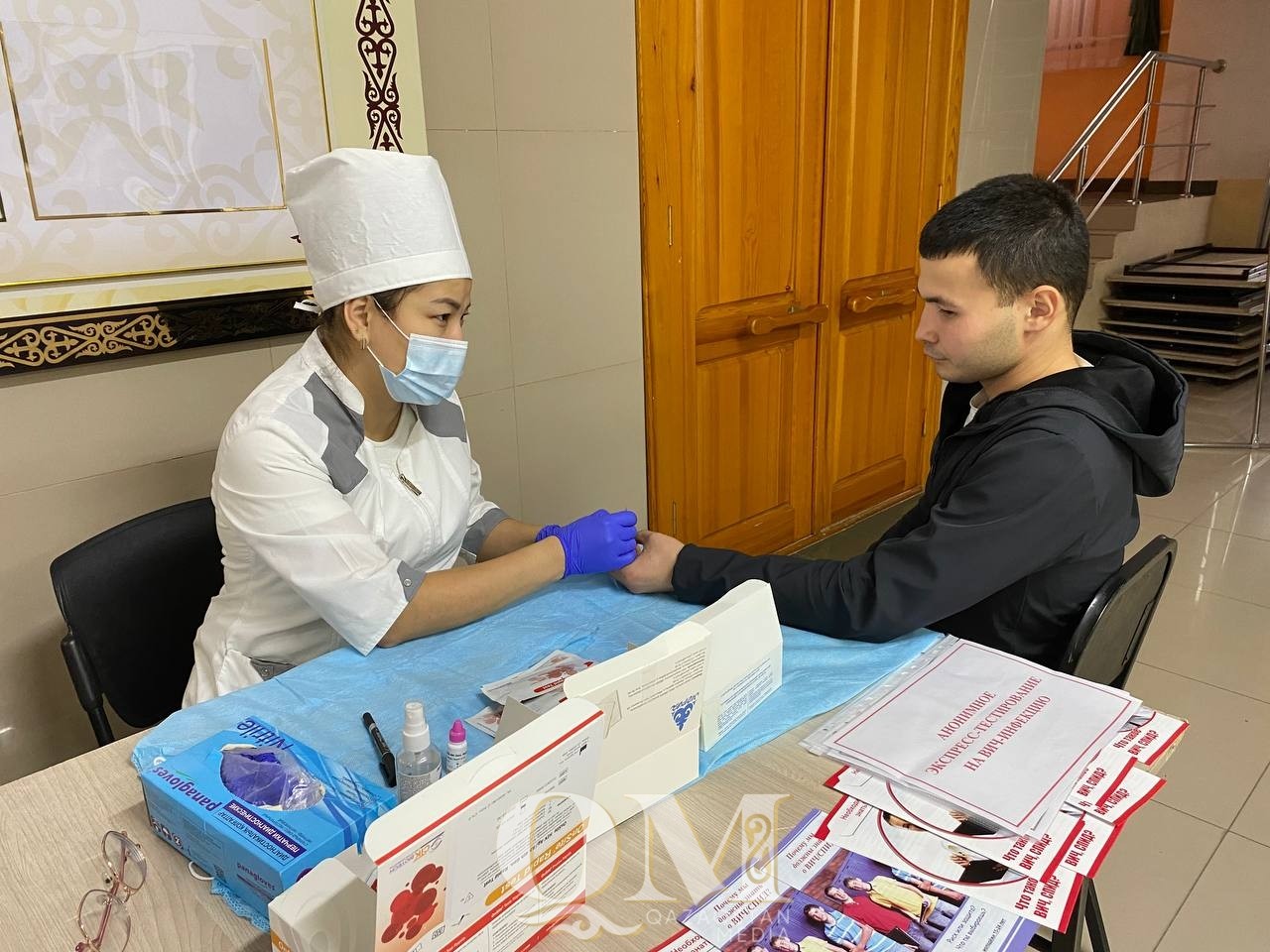 О СПИДе рассказали студентам Петропавловска