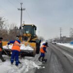 Петропавлдан 3 мың текше метр қар шығарылды