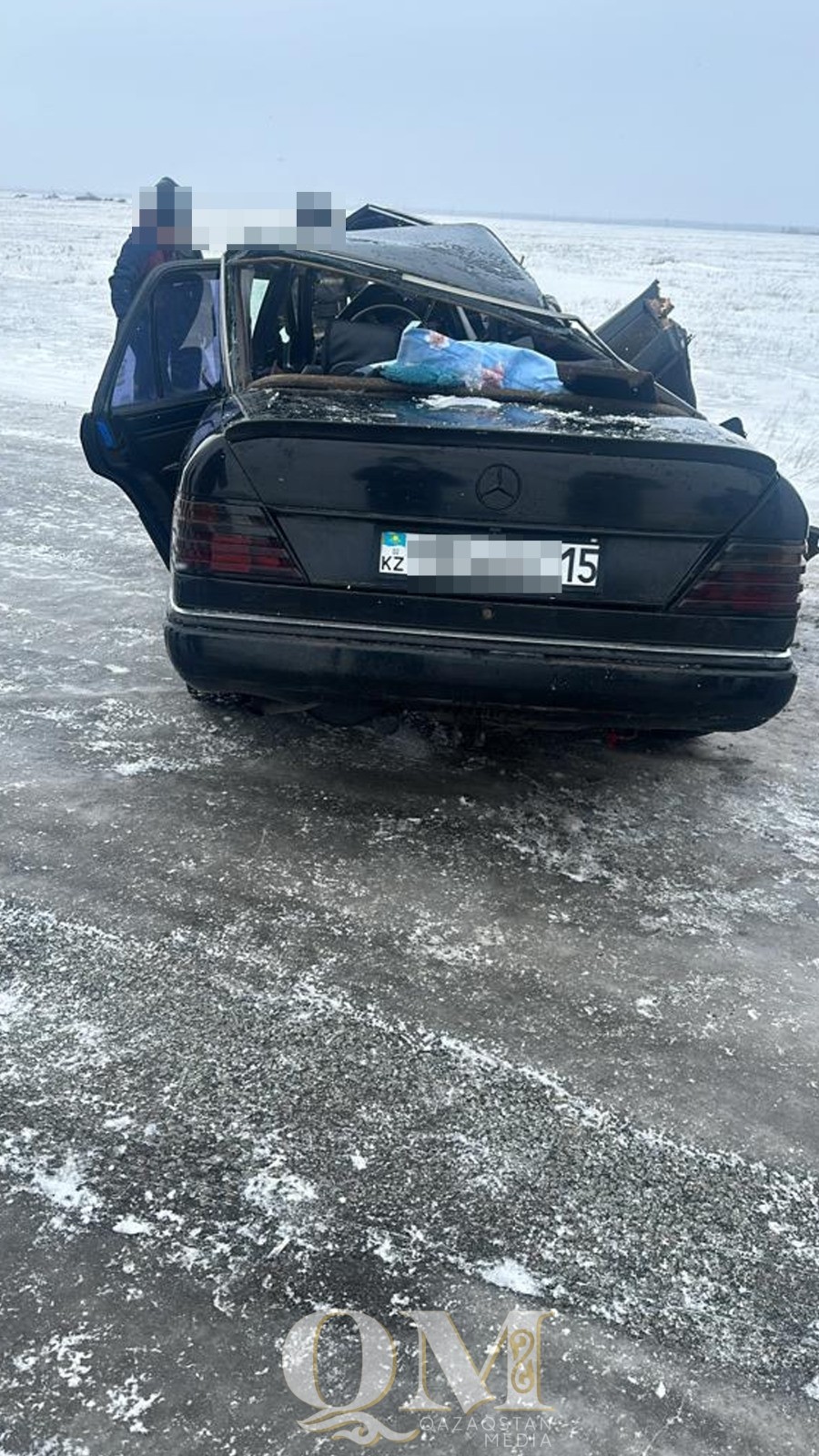 СҚО-да жантүршігерлік жол апатынан ерлі-зайыпты қаза тапты