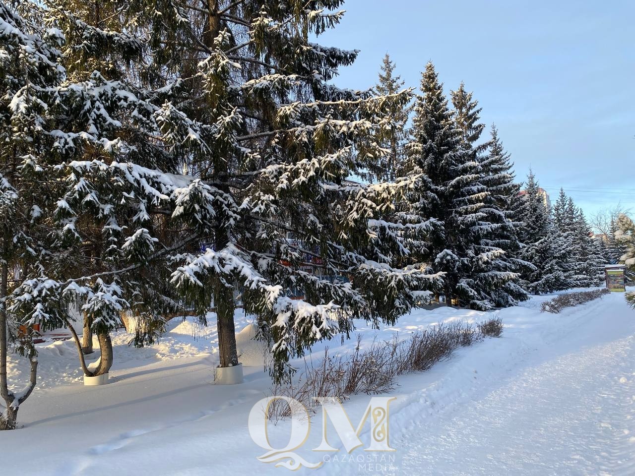 Петропавлды қалың қар басты