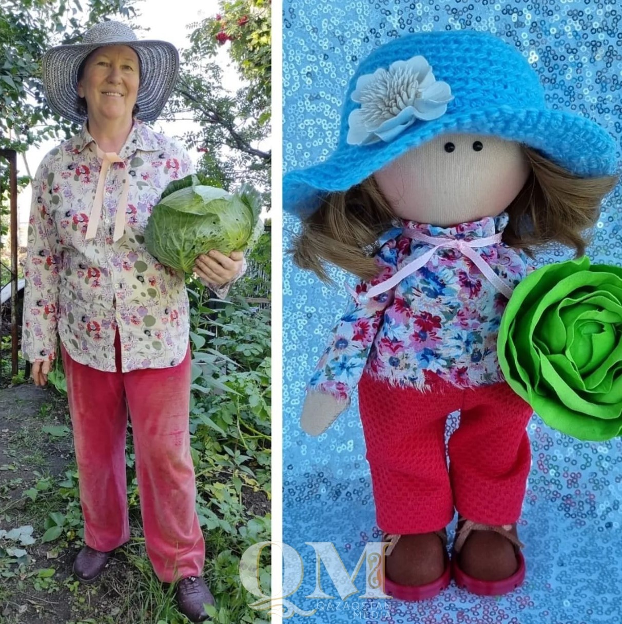 Авторские текстильные куклы создает жительница Петропавловска