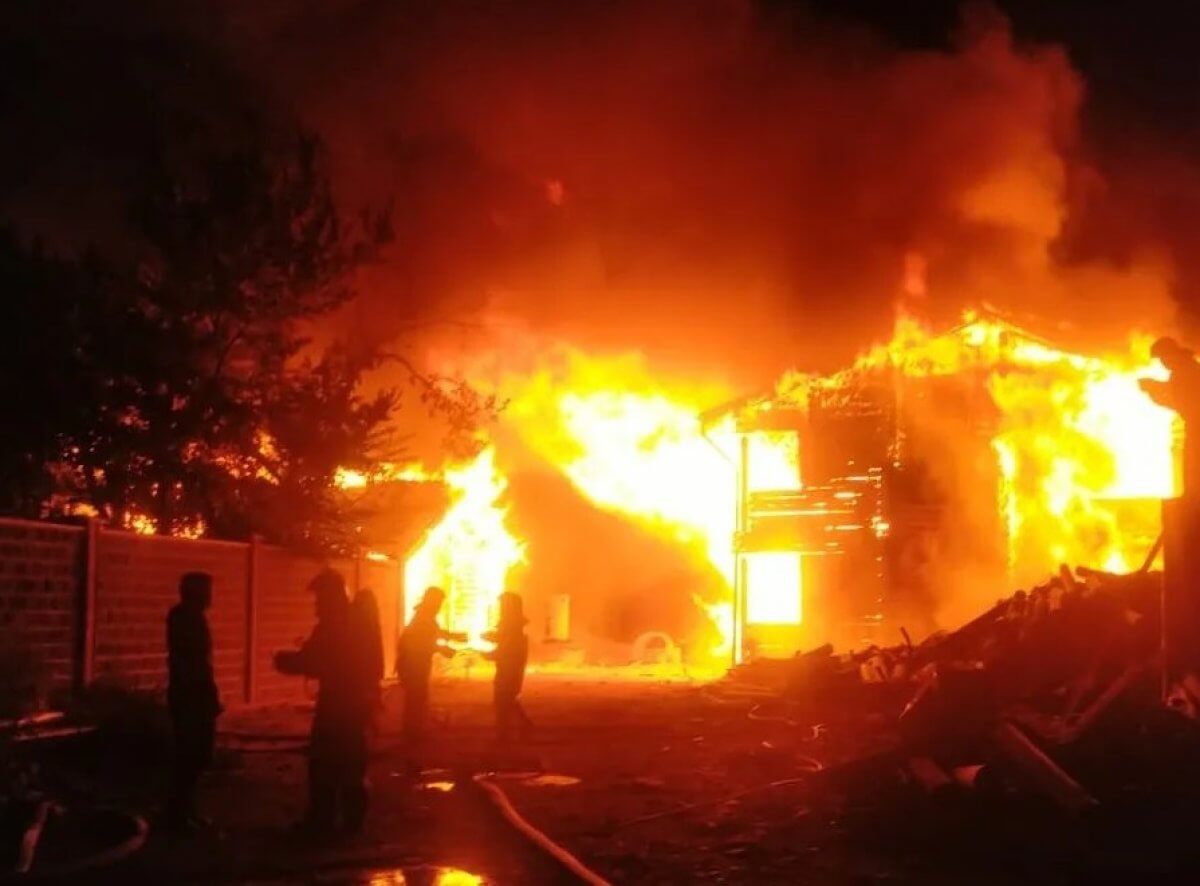 Мужчина погиб при пожаре в Акмолинской области