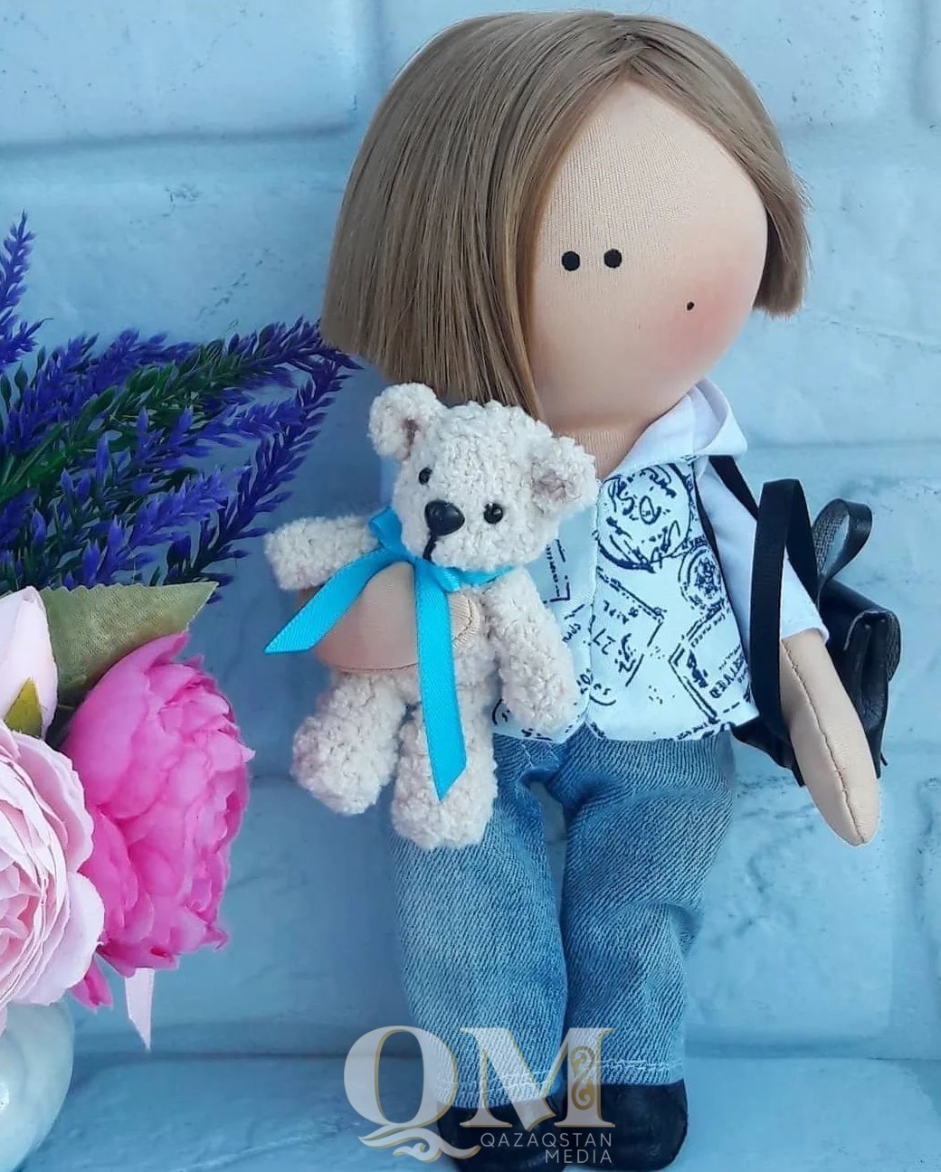 Авторские текстильные куклы создает жительница Петропавловска