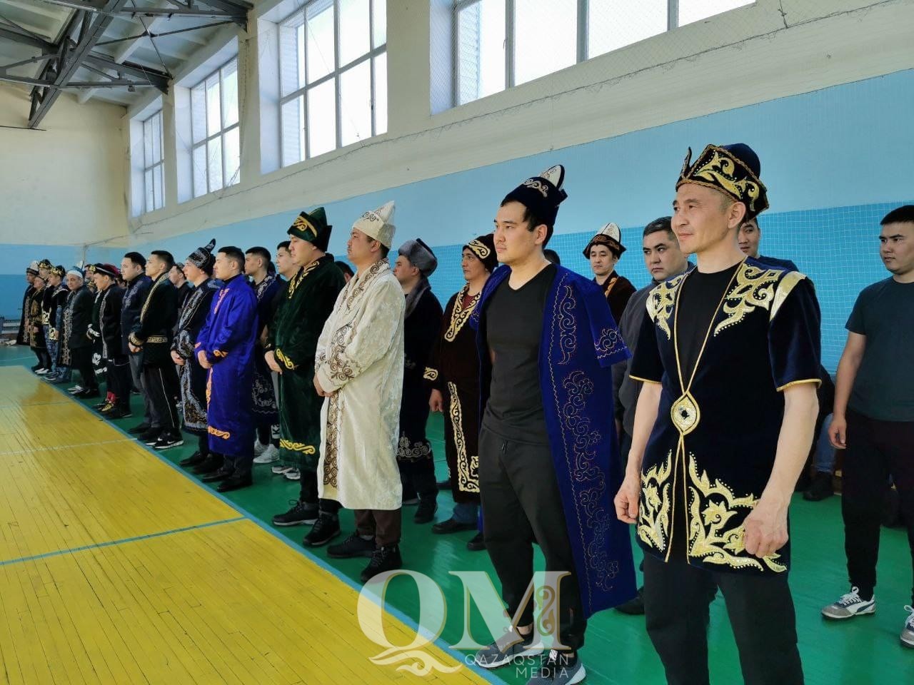 Спортивный праздник в национальном стиле провели полицейские СКО