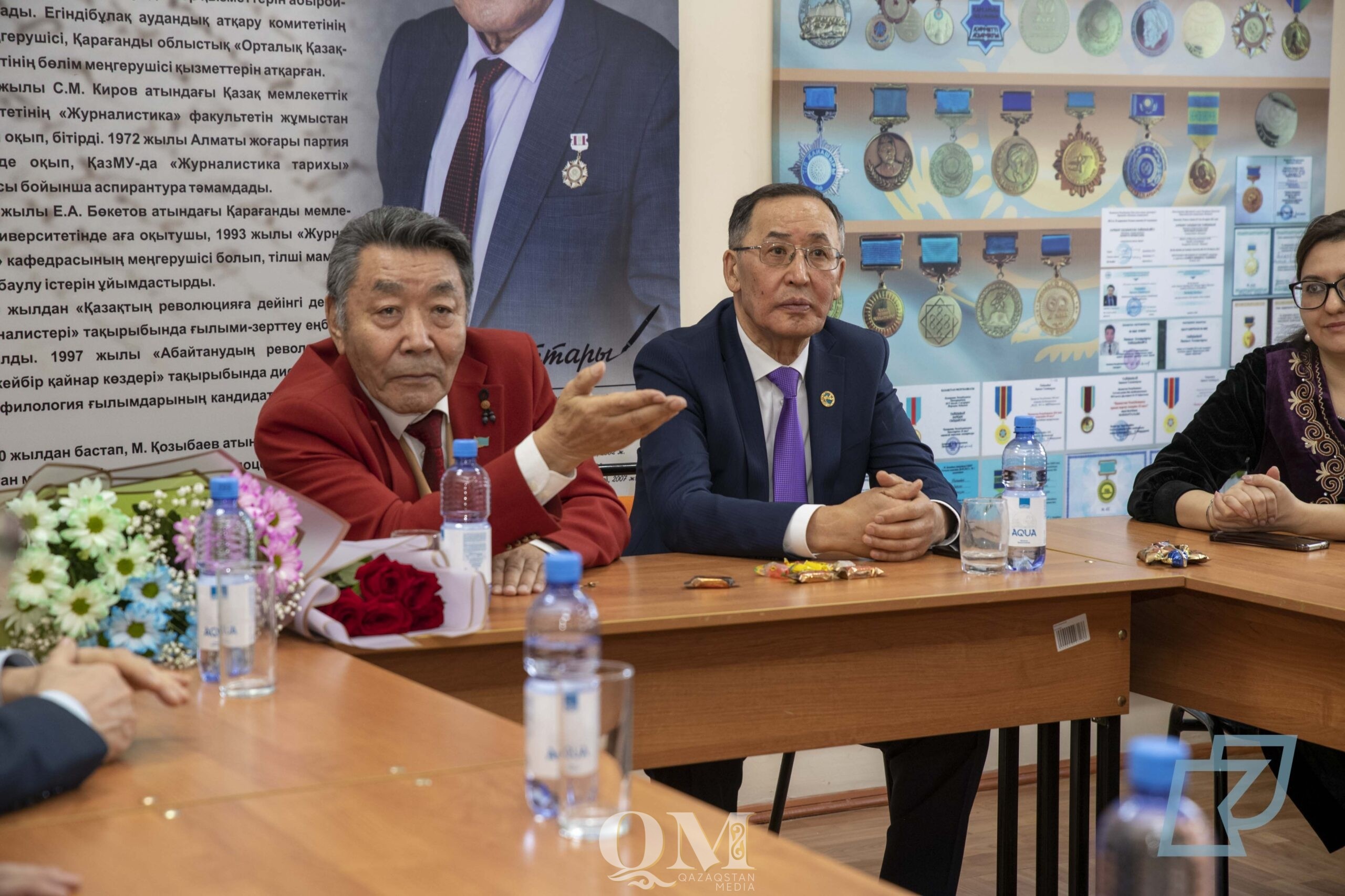 В Kozybayev University открыли аудиторию имени Заркына Тайшыбая