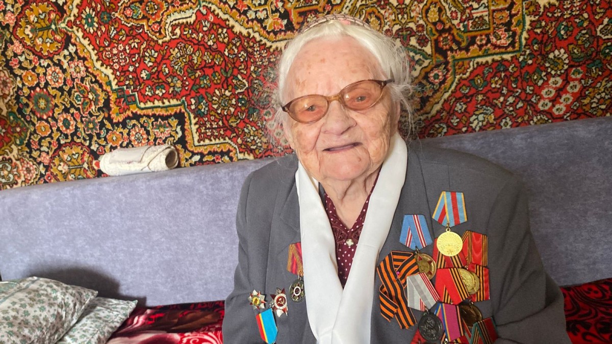 102 года исполнилось ветерану войны в Петропавловске