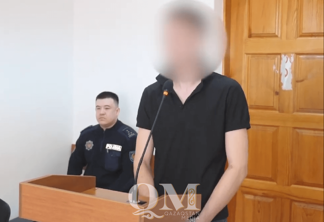 Петропавлда учаскелік полиция пунктінің терезесін сындырған жігіт қамауға алынды