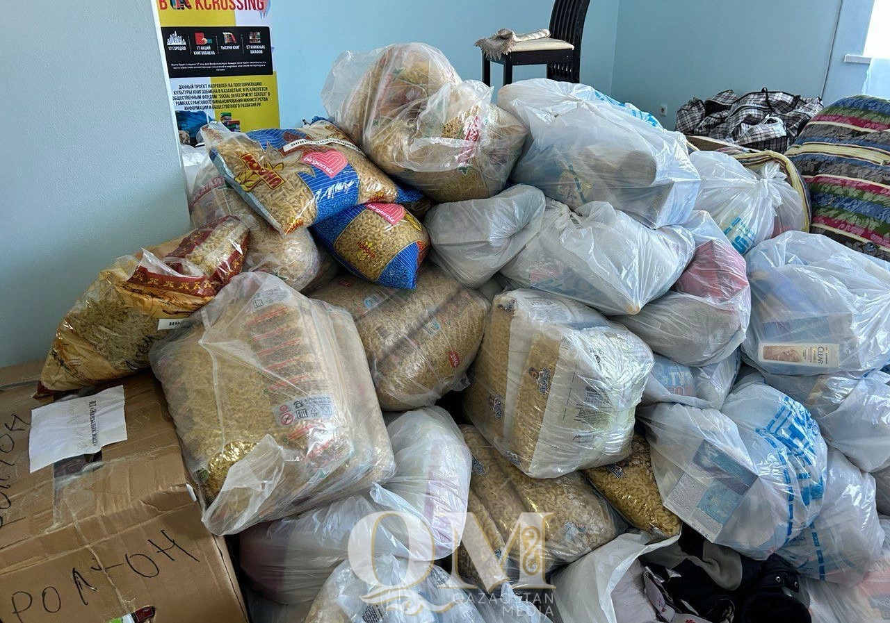 2,5 тонны гуманитарной помощи собрали жители Жамбылского района СКО
