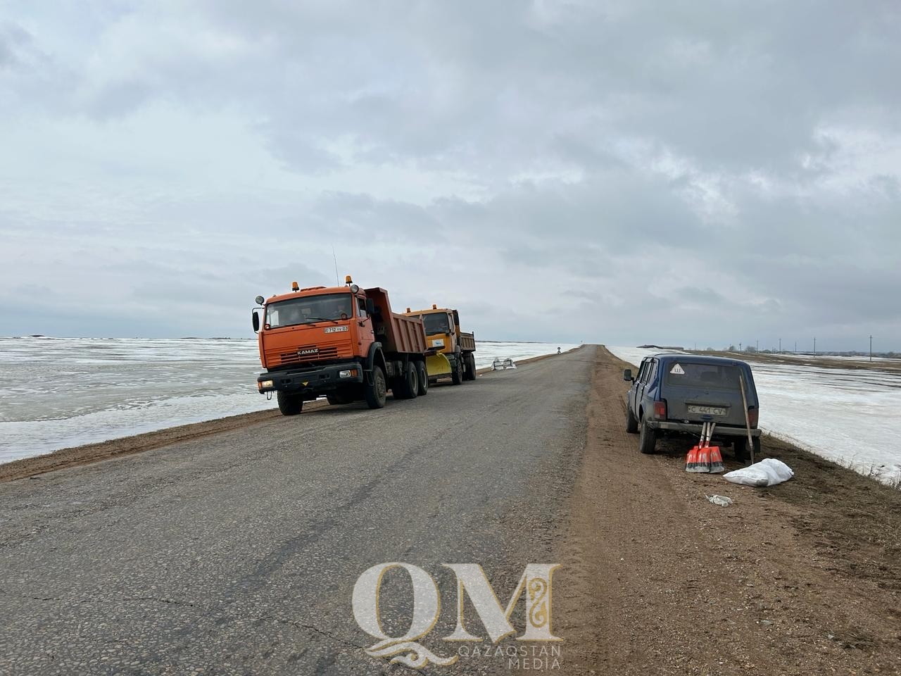 Какая обстановка на акмолинских трассах рассказали в «КазАвтоЖол»