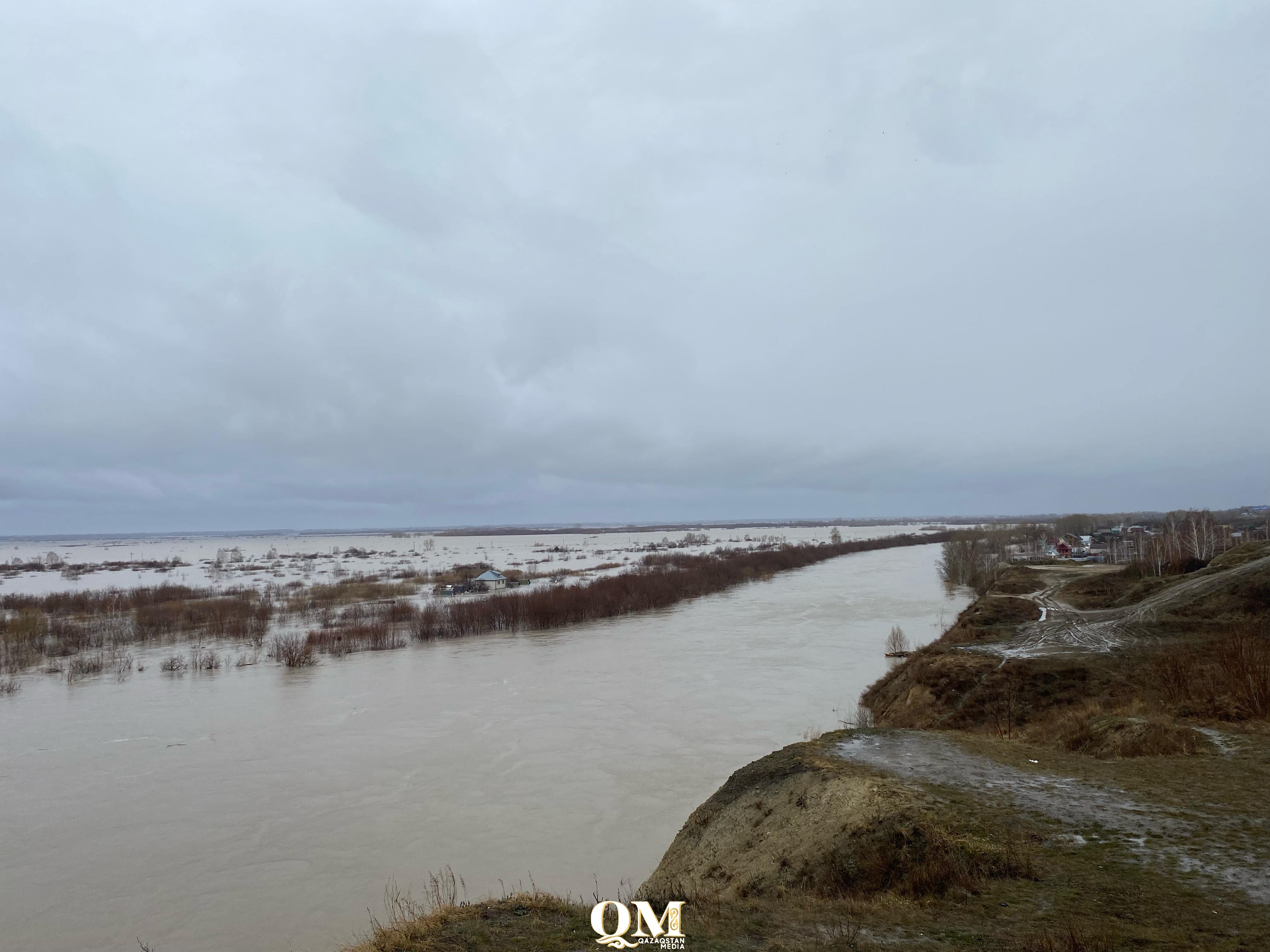 Вторая волна паводка началась в СКО