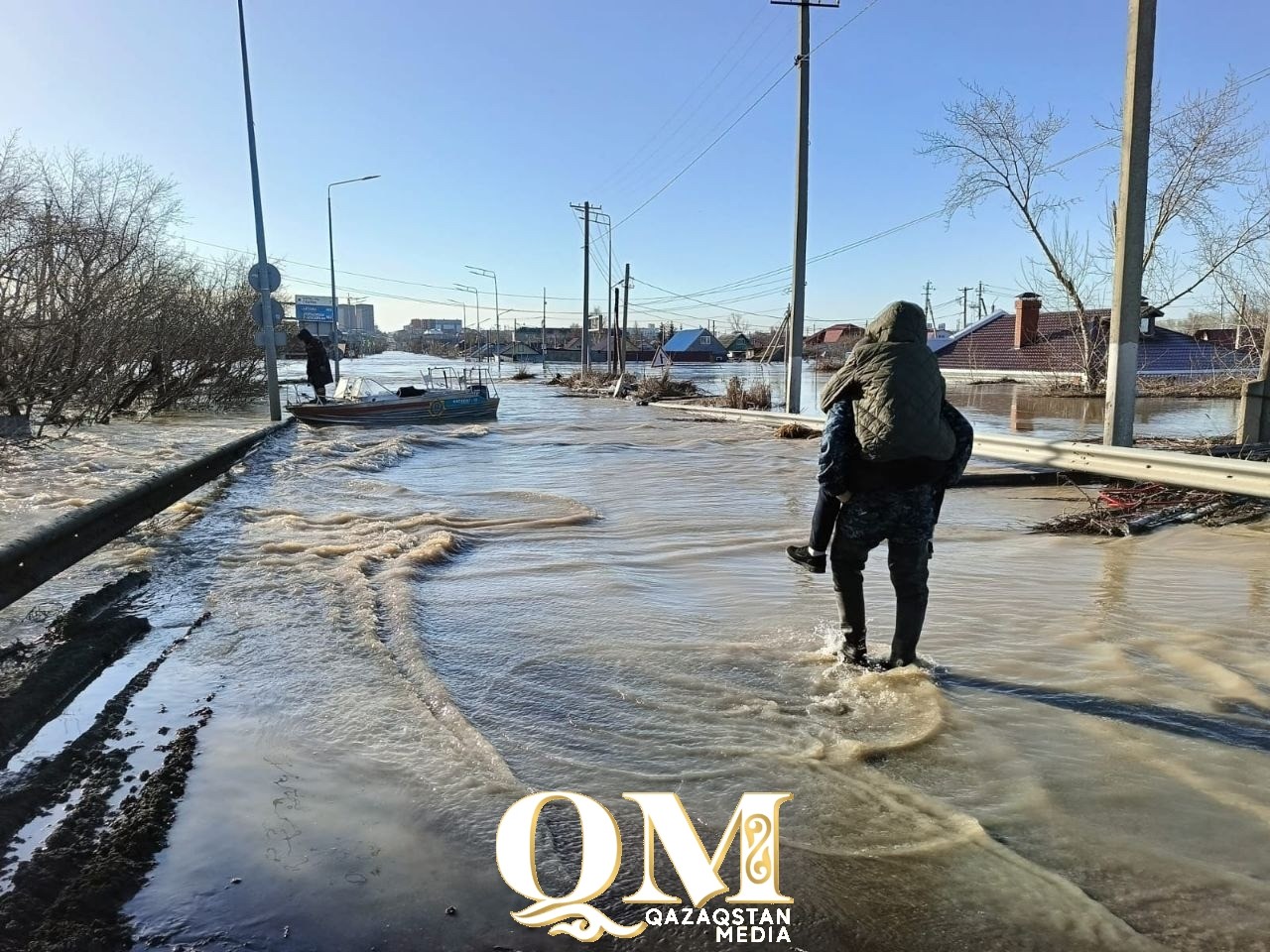 Су тасқыны кезінде өткір соқырішекпен ауырған балаға көмек көрсетілді